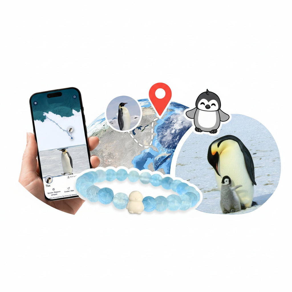 Penguin Tracking Bracelet