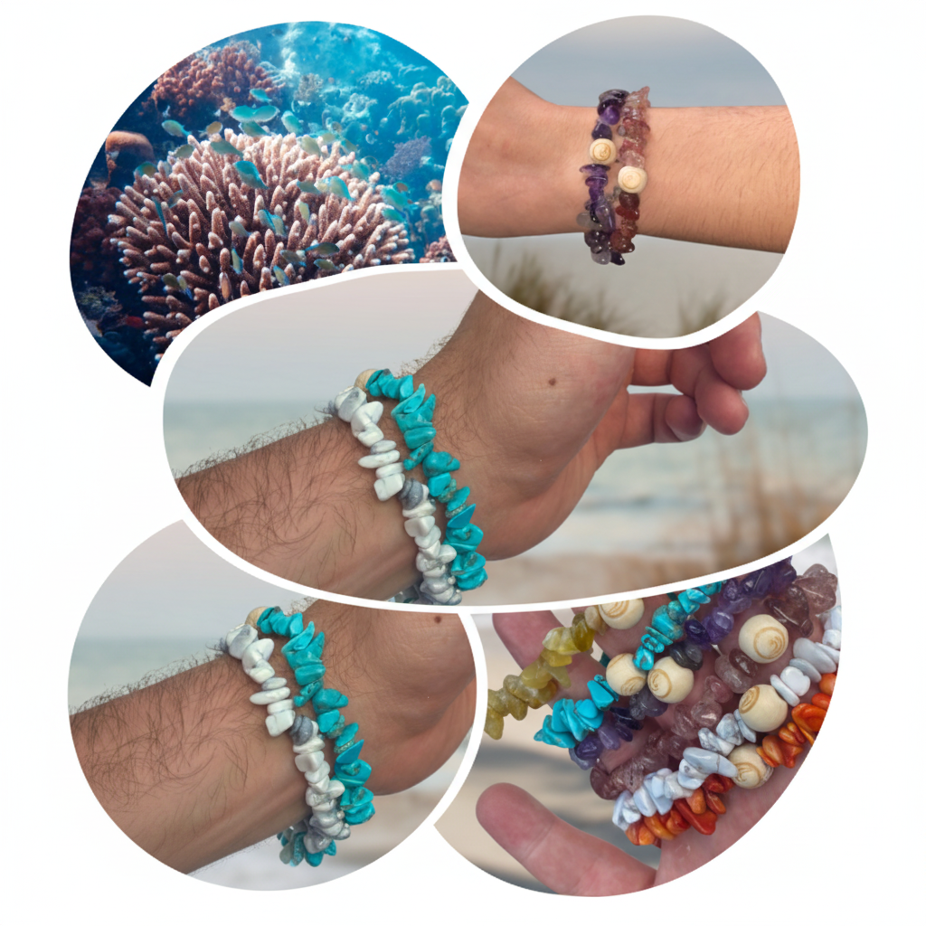 Coral Tracking Bracelet